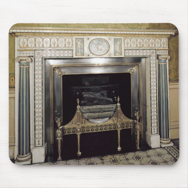 Kamin von Syon Haus, Middlesex, c.1760 Mousepad (Vorne)
