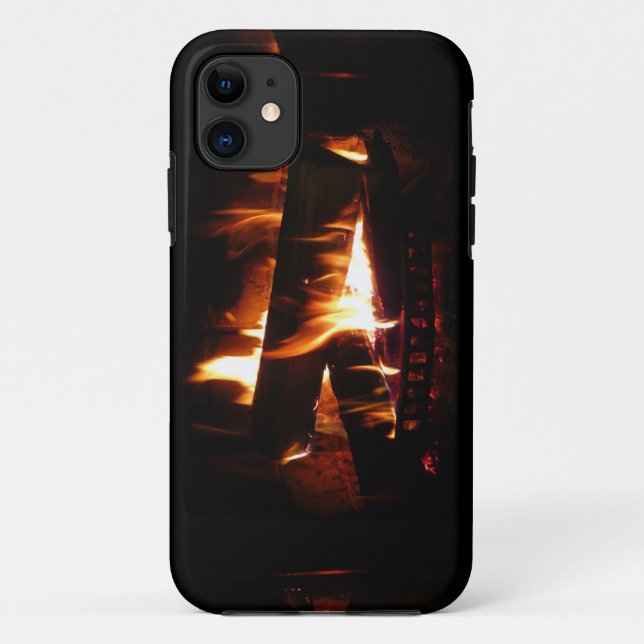 Kamin-Warme-Winterszene-Fotografie Case-Mate iPhone Hülle (Rückseite)