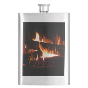 Kamin-Warme-Winterszene-Fotografie Flachmann
