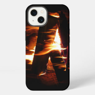 Kamin-Warme-Winterszene-Fotografie iPhone Hülle