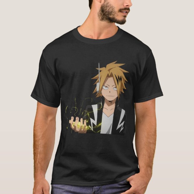 Kaminari Denki ANIME MANGA CARTOON MEME GIFT T-Shirt (Vorderseite)