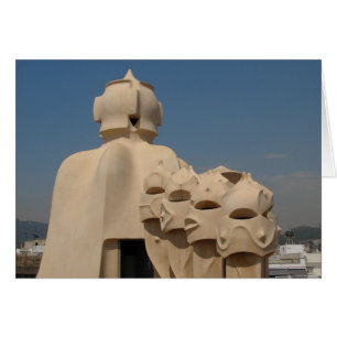 Kamine und Treppenhausschacht