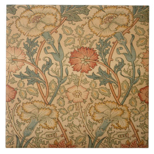 Kaminfliese mit William Morris Design 07 Fliese