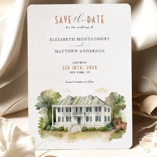 Kaminski-Haus-Museum "Save The Date"-Karte Einladung