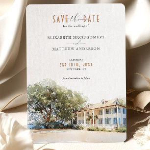 Kaminski-Haus-Museum "Save The Date"-Karte Einladung