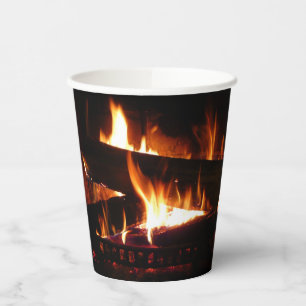 Kaminwärmer Winter Pappbecher