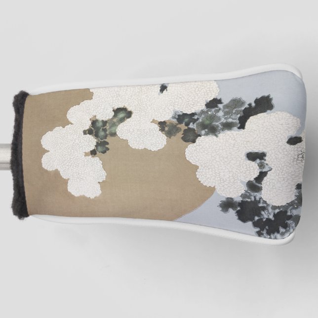 Kamisaka Sekka japan traditionelle Malkunst Vint Golf Headcover (Vorderseite)