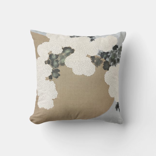 Kamisaka Sekka japan traditionelles Malervint Kissen (Vorderseite)