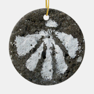 Kamm-Muschel-Muschel-Verzierung Keramik Ornament