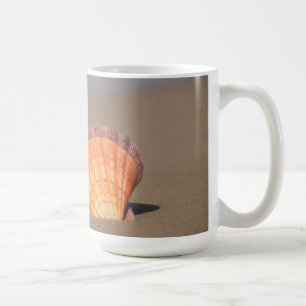 Kamm-Muschel Shell  Kreta, Griechenland Kaffeetasse