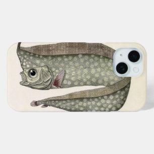 Kamm-Schwertfisch Fisch, Vintage Meeresaquarienleb iPhone 15 Hülle