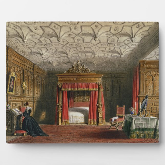 Kammer, Sizergh, Westmoreland, 1849 Fotoplatte (Vorderseite)