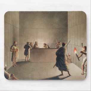Kammer und Sarkophag in der großen Pyramide von Gi Mousepad