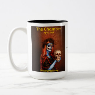 Kammerabdeckung (Schädel mit Schädel) April 2021 Zweifarbige Tasse