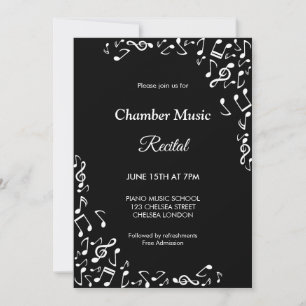 Kammerkonzert Klassische Musik Einladung