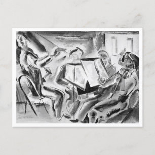 Kammermusikgruppe Vintag Postkarte