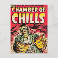 Kammern des Schauderns Vintage-Comic-Thrills