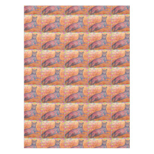 Kammklotze Tischdecke