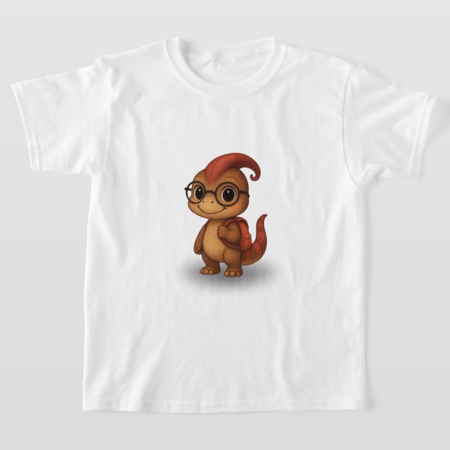 Kammli the Dino Girl – Back to School Kids’ Shirt (Ablage )