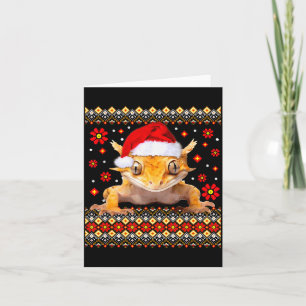 Kammlöwe hässlicher Weihnachtspullover Karte