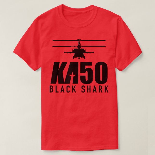 Kamov KA50 Black Shark  T-Shirt (Design vorne)