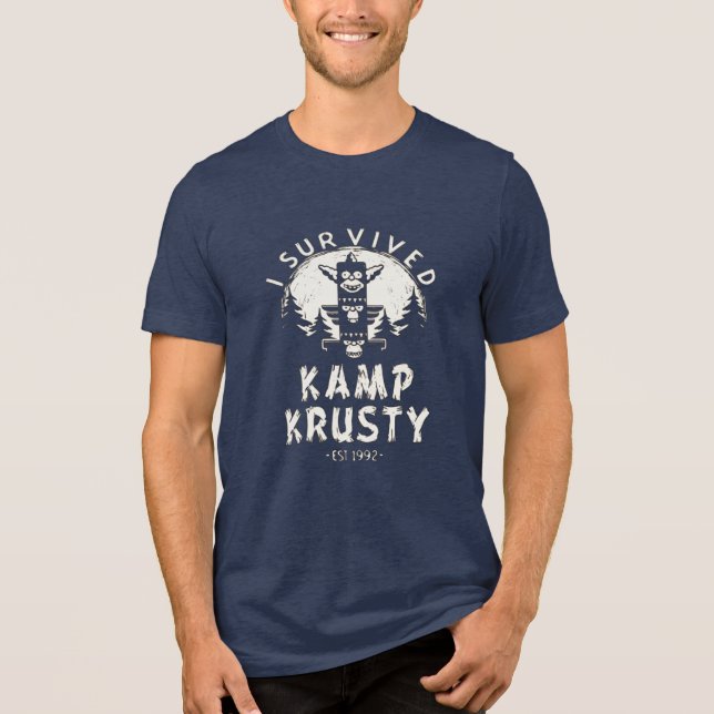 Kamp Krusty Survivor Tri-Blend Shirt (Vorderseite)