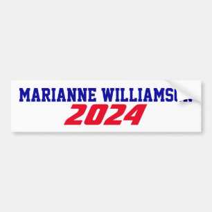 Kampagne 2024 Marianne Williamson Präsident USA Autoaufkleber