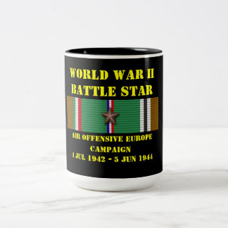 Kampagne "Air Offensive Europe" Zweifarbige Tasse