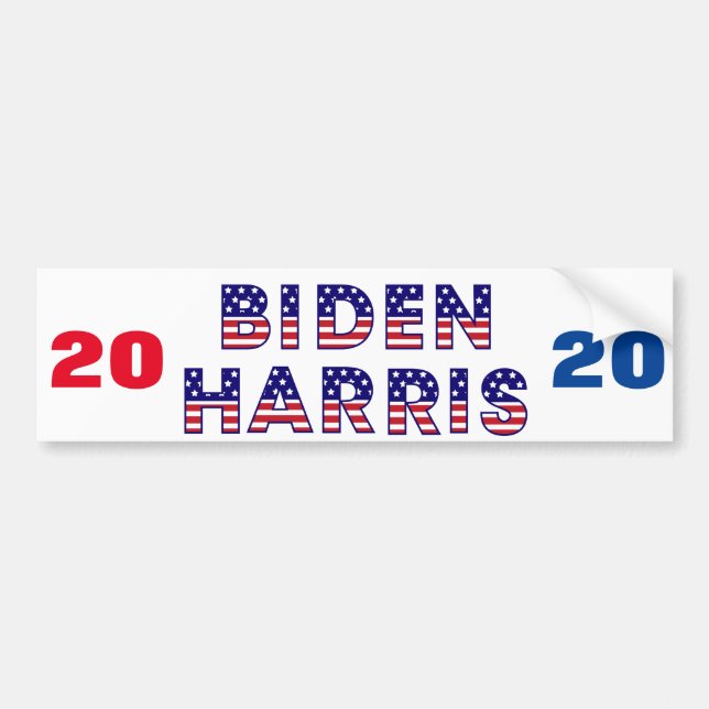 Kampagne Biden Harris 2020 Autoaufkleber (Vorne)