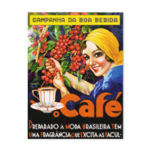 Kampagne Da Boa Bebida Coffee Vintage Werbeplakat