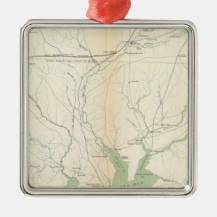 Kampagne, Fräulein der Armee-W Silbernes Ornament