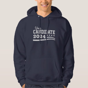Kampagne für benutzerdefinierte Bewerbernamen Hoodie