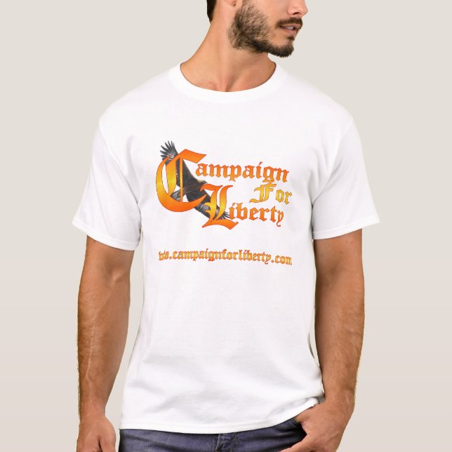 Kampagne für den Adler der Freiheit T-Shirt (Vorderseite)