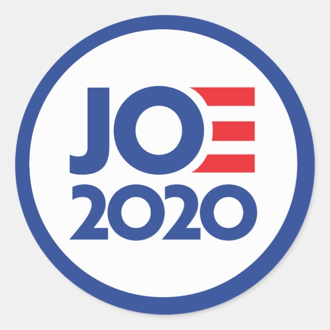 Kampagne für JOE 2020 Runder Aufkleber (Vorderseite)