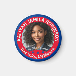 Kampagne für personalisiertes lokales Foto für die Magnet