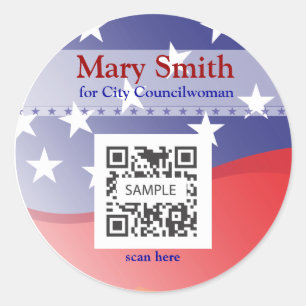 Kampagne für Sticker-Vorlagen Runder Aufkleber