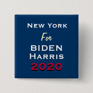 Kampagne "New York for BIDEN HARRIS 2020" Button