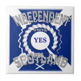 Kampagne "Sottish Independence" Fliese