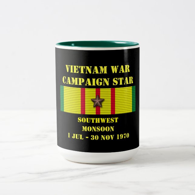 Kampagne "Südwest Monsoon" Zweifarbige Tasse (Mittel)