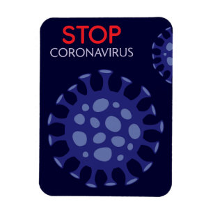 Kampagne zur Eindämmung der Ausbreitung der Corona Magnet