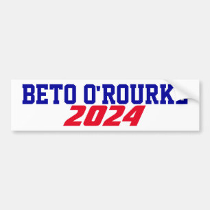Kampagne zur Unterstützung von Beto O'Rourke 2024 Autoaufkleber