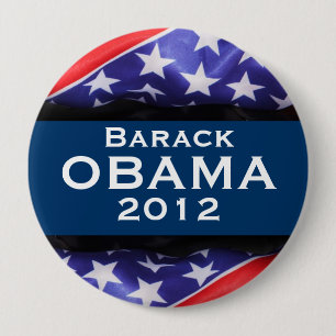 Kampagnen-Knopf OBAMA 2012 Button