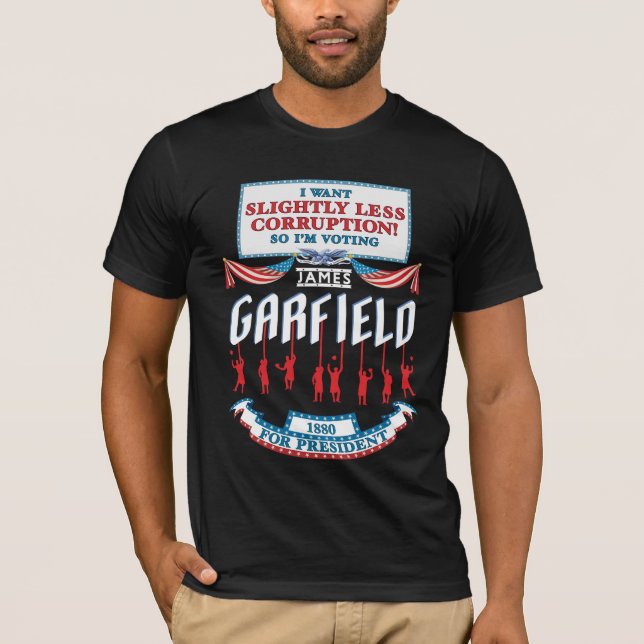 Kampagnen-Shirt James Garfield 1880 (die T-Shirt (Vorderseite)