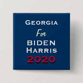 Kampagnenschaltfläche GEORGIEN für BIDEN HARRIS 20 Button