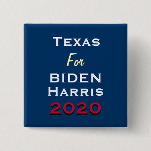 Kampagnenschaltfläche Texas for BIDEN HARRIS 2020 Button