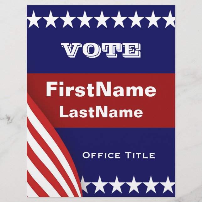 Kampagnenvorlage Flyer (Vorne)