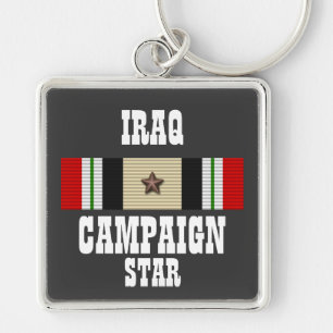 KAMPAGNSTAR / IRAK VETERAN / SCHLÜSSELKETTE SCHLÜSSELANHÄNGER