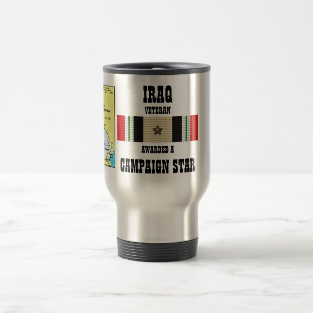 KAMPAGNSTAR IRAQ VETERAN REISEBECHER (Mittel)