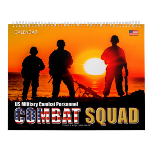 KAMPAT SQUAD - Militärisches Kampfpersonal der USA Kalender