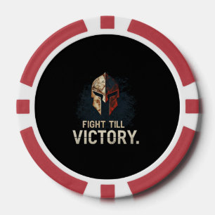 Kampf bis zum Sieg Pokerchips